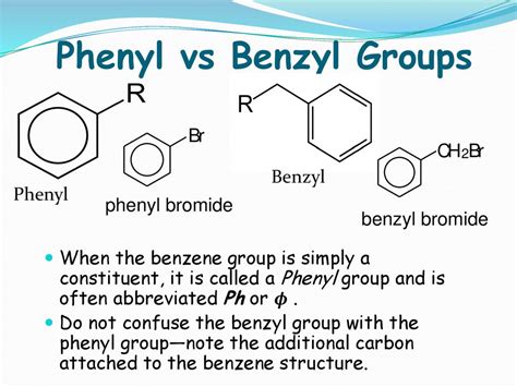 benzyl vs phenyl group|Difference between Phenyl, Phenylene, Phenol, Benzyl, Benzil, .